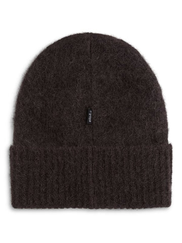 Silje Chunky Hat - Dark Brown