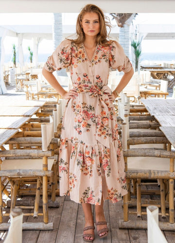Sylvie Dress - Peach Parfait