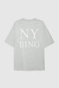 Myers Tee Serif Ny - Washed Heather Grey