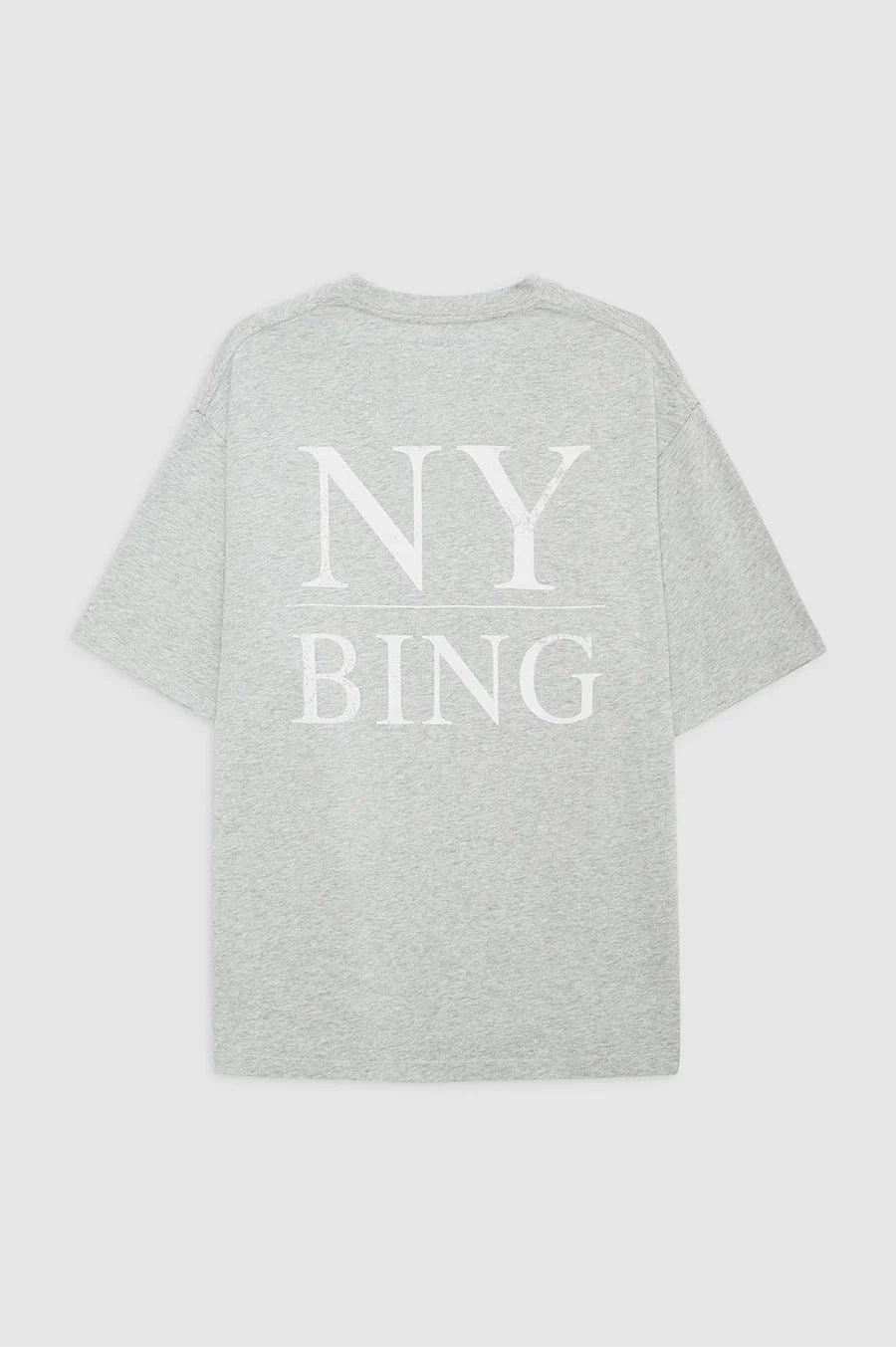 Myers Tee Serif Ny - Washed Heather Grey