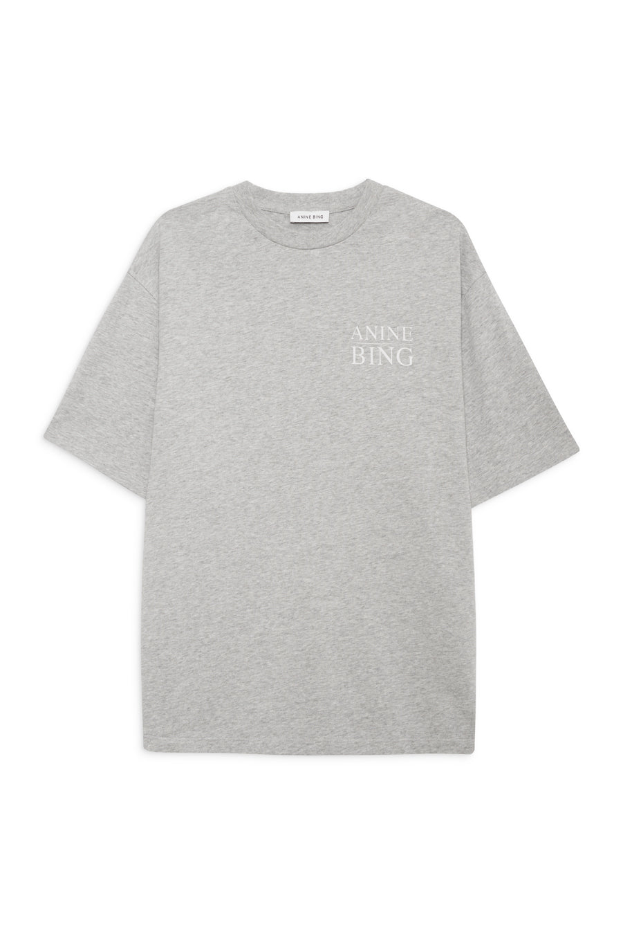 Myers Tee Serif Ny - Washed Heather Grey