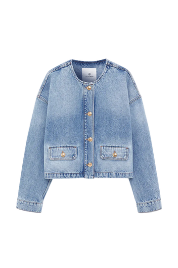 Blanche Jacket - Caspian Blue