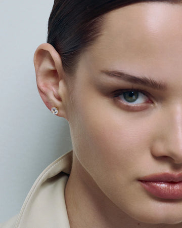 Studs Earrings 6mm - Gold