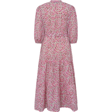 Kate Long Dress - Rose/Pink/Blue