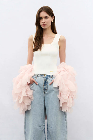 Lyric Cape - Pastel Pink