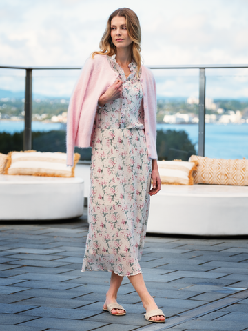 Napoli Skirt - Pale Rose
