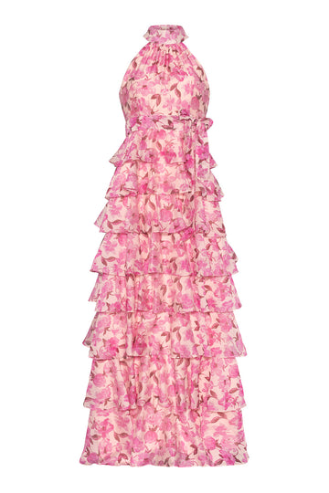 Angel Maxi Dress - Pink Tulip