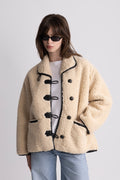 Ingrid Faux Shearling Jacket - Camel