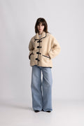 Ingrid Faux Shearling Jacket - Camel
