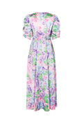 Kayla Maxi Dress - Lilac Sprayflower