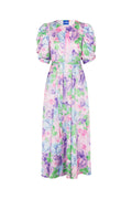 Kayla Maxi Dress - Lilac Sprayflower