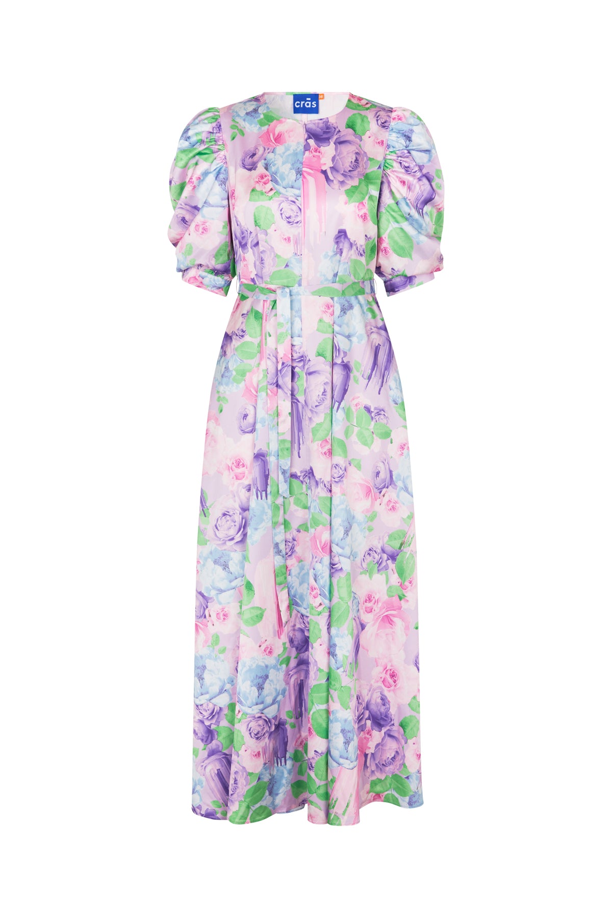 Kayla Maxi Dress - Lilac Sprayflower
