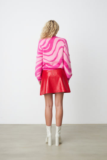 Angela Pullover - Swirl Pink