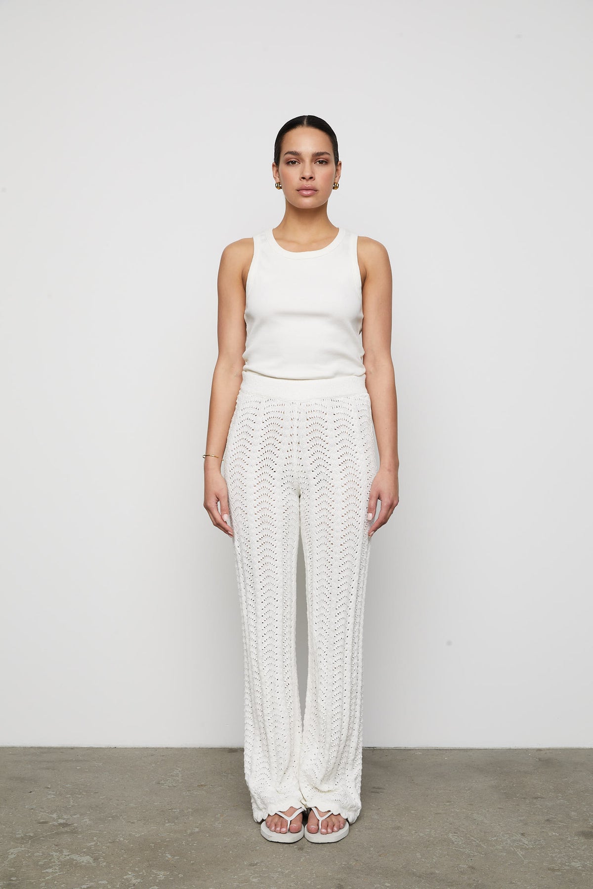 Atticus Trouser - Cream