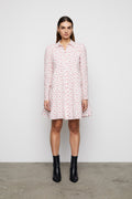 Comma Crepe Dress - White Berry Print