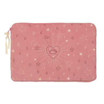 Computer Sleeve 13" - Pink Magic Heart & Moon
