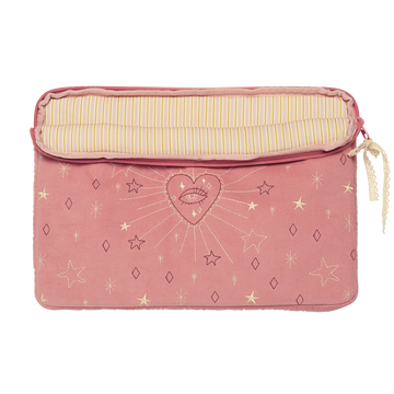 Computer Sleeve 13" - Pink Magic Heart & Moon