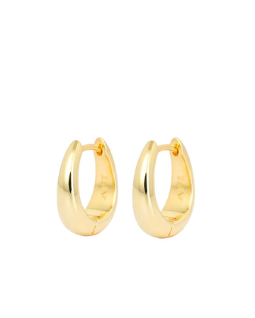 Ellipse Earrings - Gold