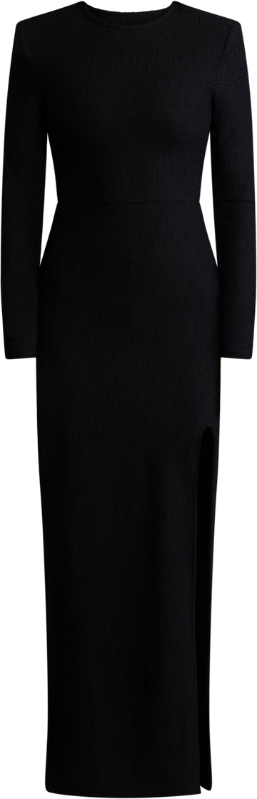 Piper Split Maxi Dress - Black