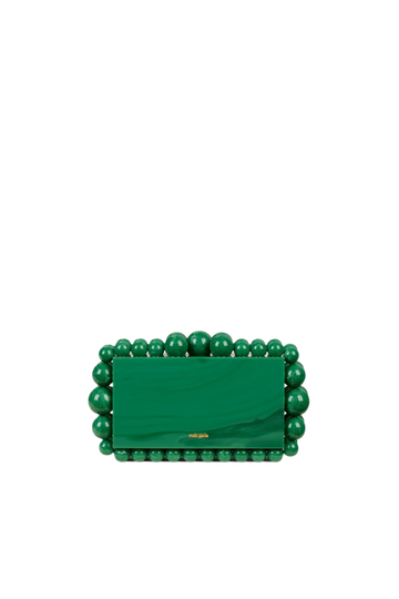 Eos Clutch - Deep Basil
