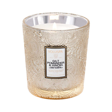 Classic Boxed Candle - Gilt Pomander & Hinoki