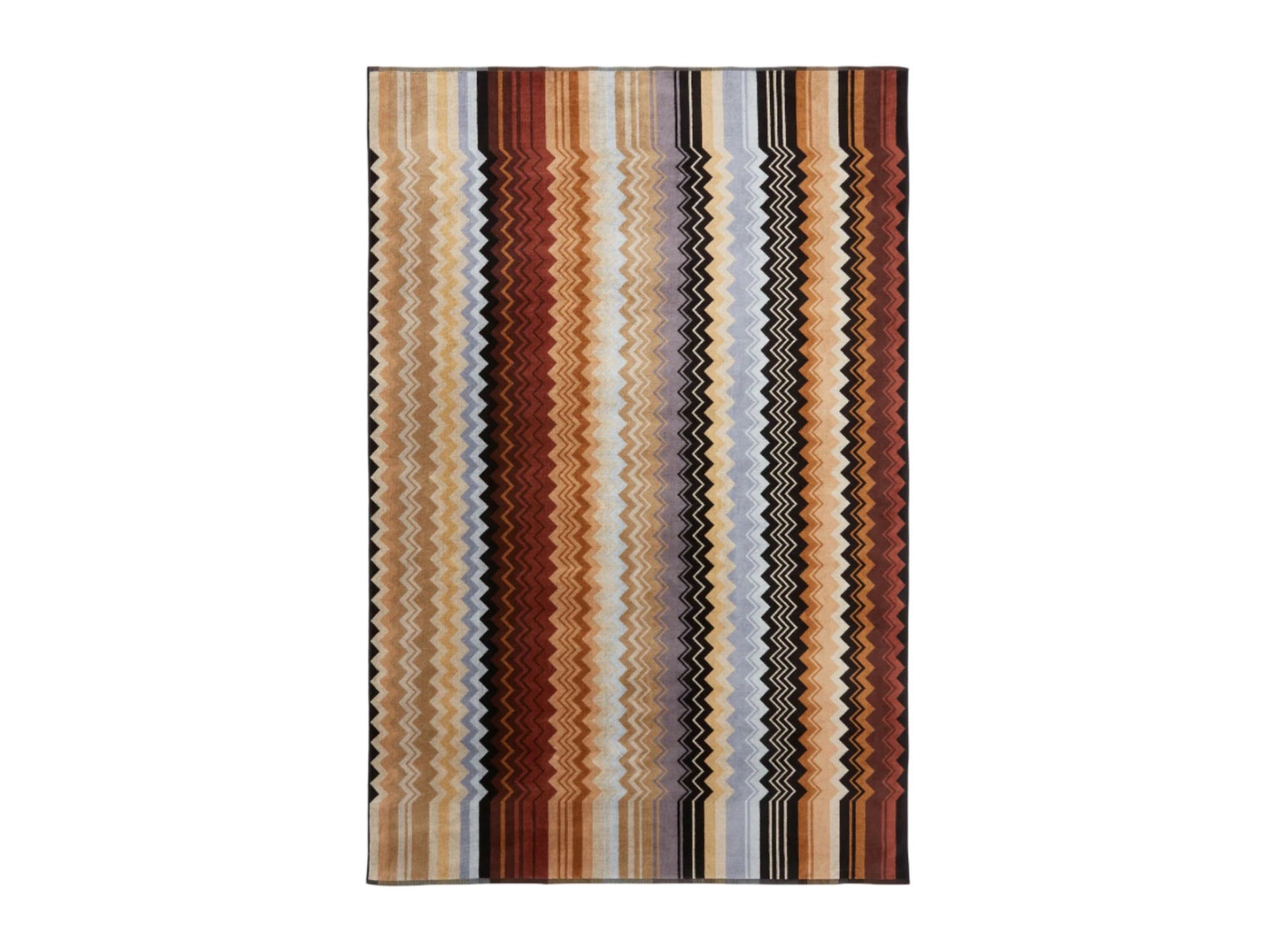 Giacomo Bath Sheet - Black Multicolor