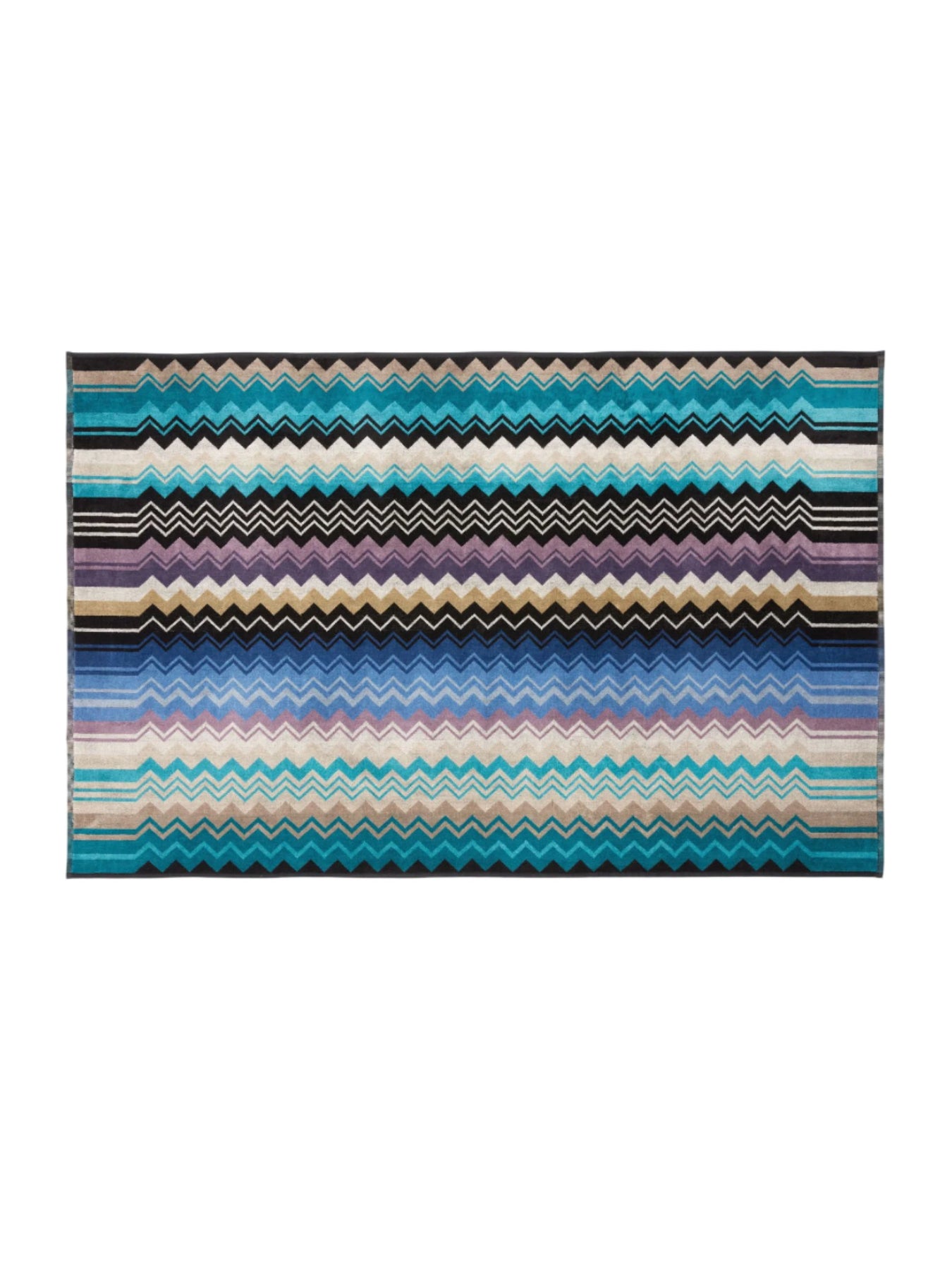 Giacomo Bath Towel - Turquoise Multicolor
