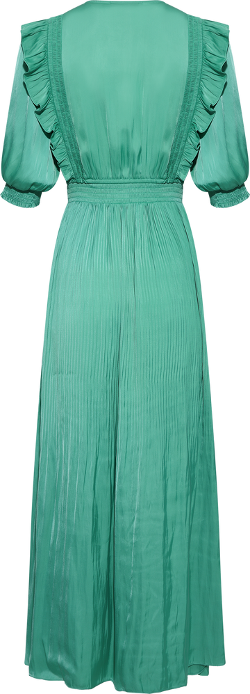 Lovisa Solid Long Dress - Green
