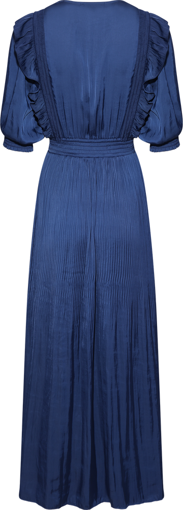 Lovisa Solid Long Dress - Indigo