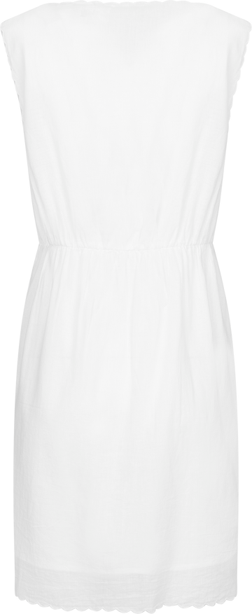 Jolie Cotton Mini Dress - White