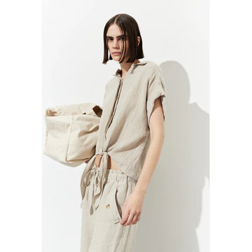 Lumi Linen Shirt - Beige