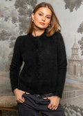 Ulla Mohair Cardigan - Black