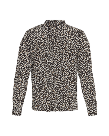 Zeida Rhian Shirt Aop - Black Flower