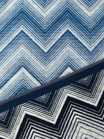 Marea Hand Towel - Blue/White