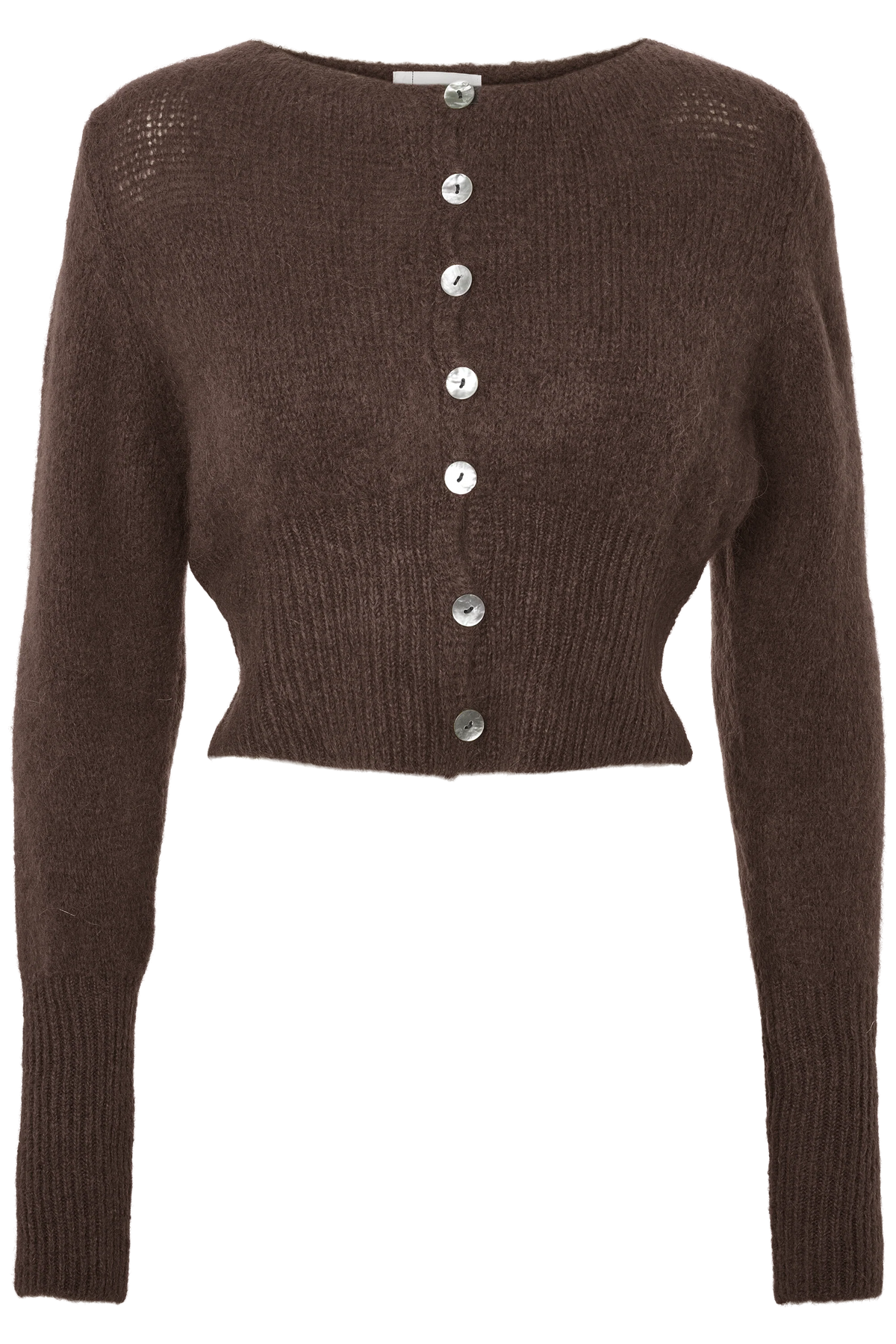Matilda Alpaca Cardigan - Cocoa