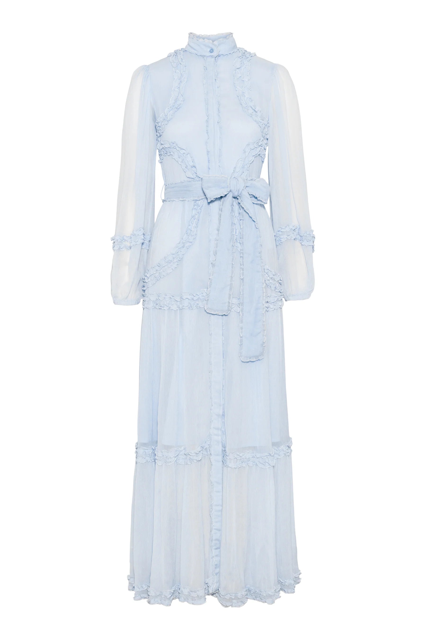 Love Lolina - Kjoler - Violetta Maxi Dress - Light Blue