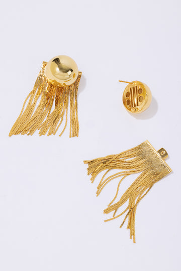 Medusa Studs - Gold