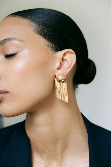 Medusa Studs - Gold