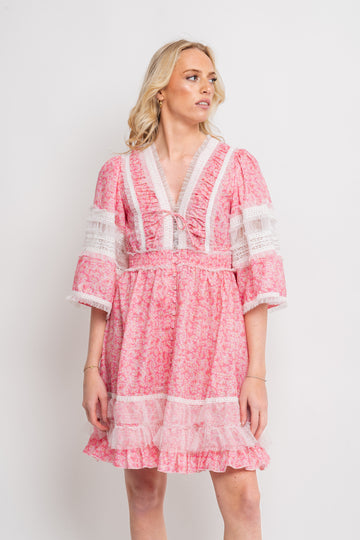 Eden Dress - Seer Pink