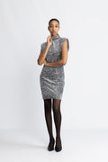 Kali Dress - Asphalt Silver Grey