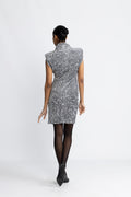 Kali Dress - Asphalt Silver Grey