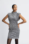 Kali Dress - Asphalt Silver Grey