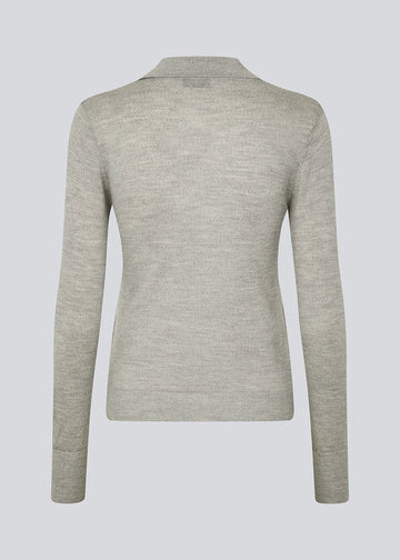 Hiroki Polo - Grey Melange