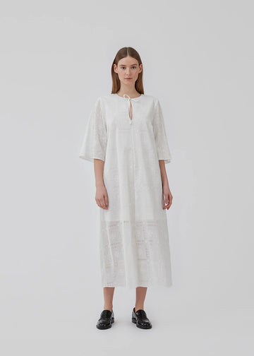 Hollyn Dress - Soft White