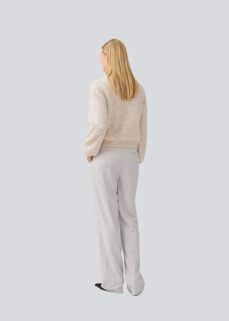 Lenni Cardigan - Beige Melange