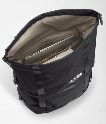 Commuter Pack Roll Top - Black/Black