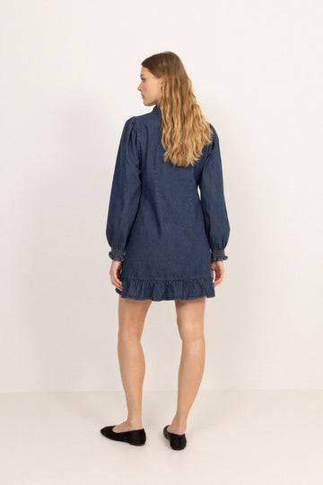 Vinda Denim Dress - Blue
