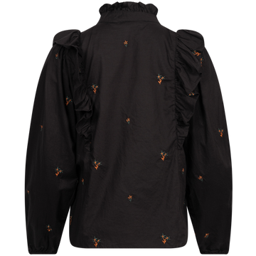 Maya Blouse - Broderie Black
