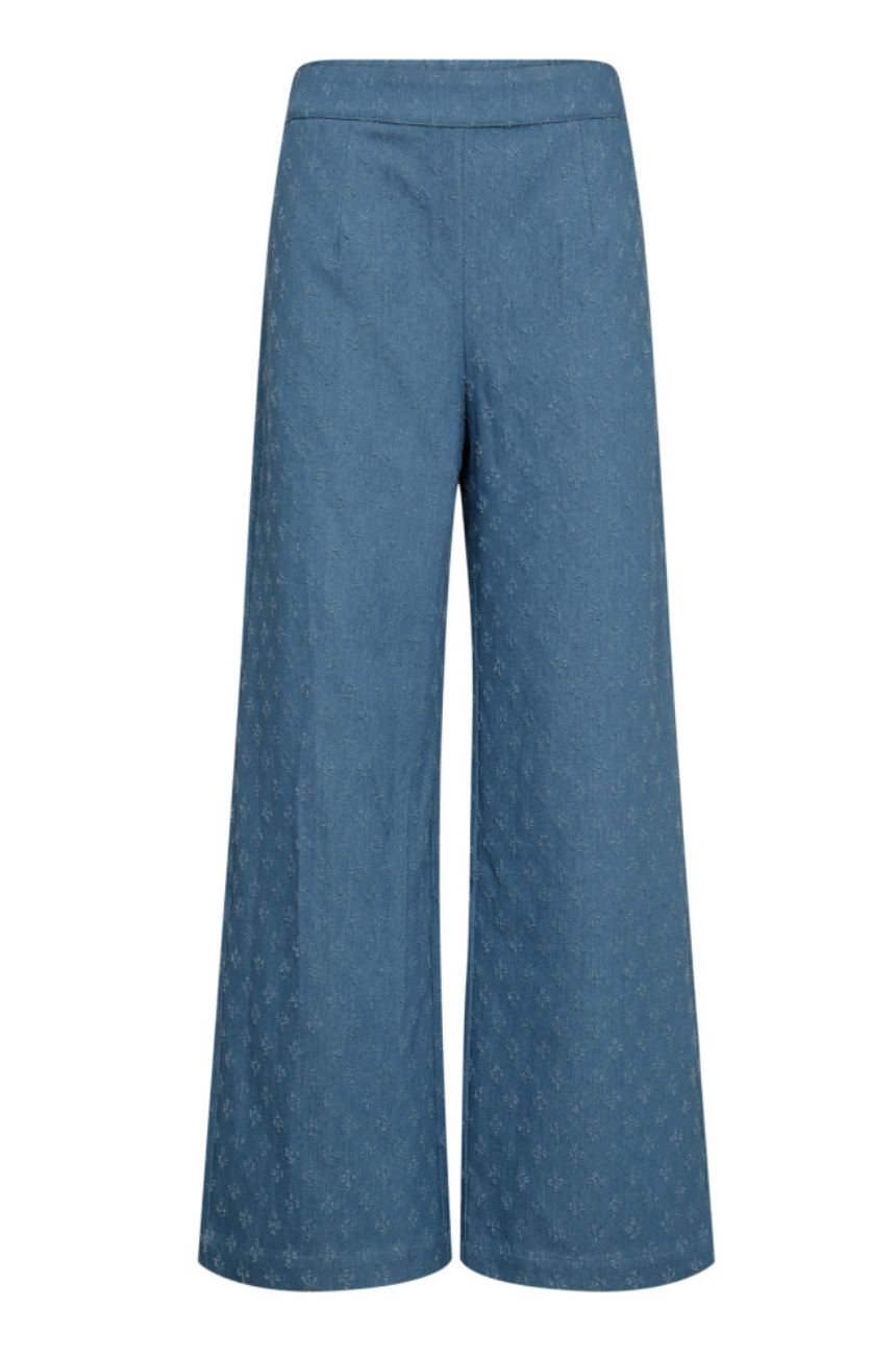 Co´Couture - Falconcc Wide Pant 41228 - 154 - Walnut