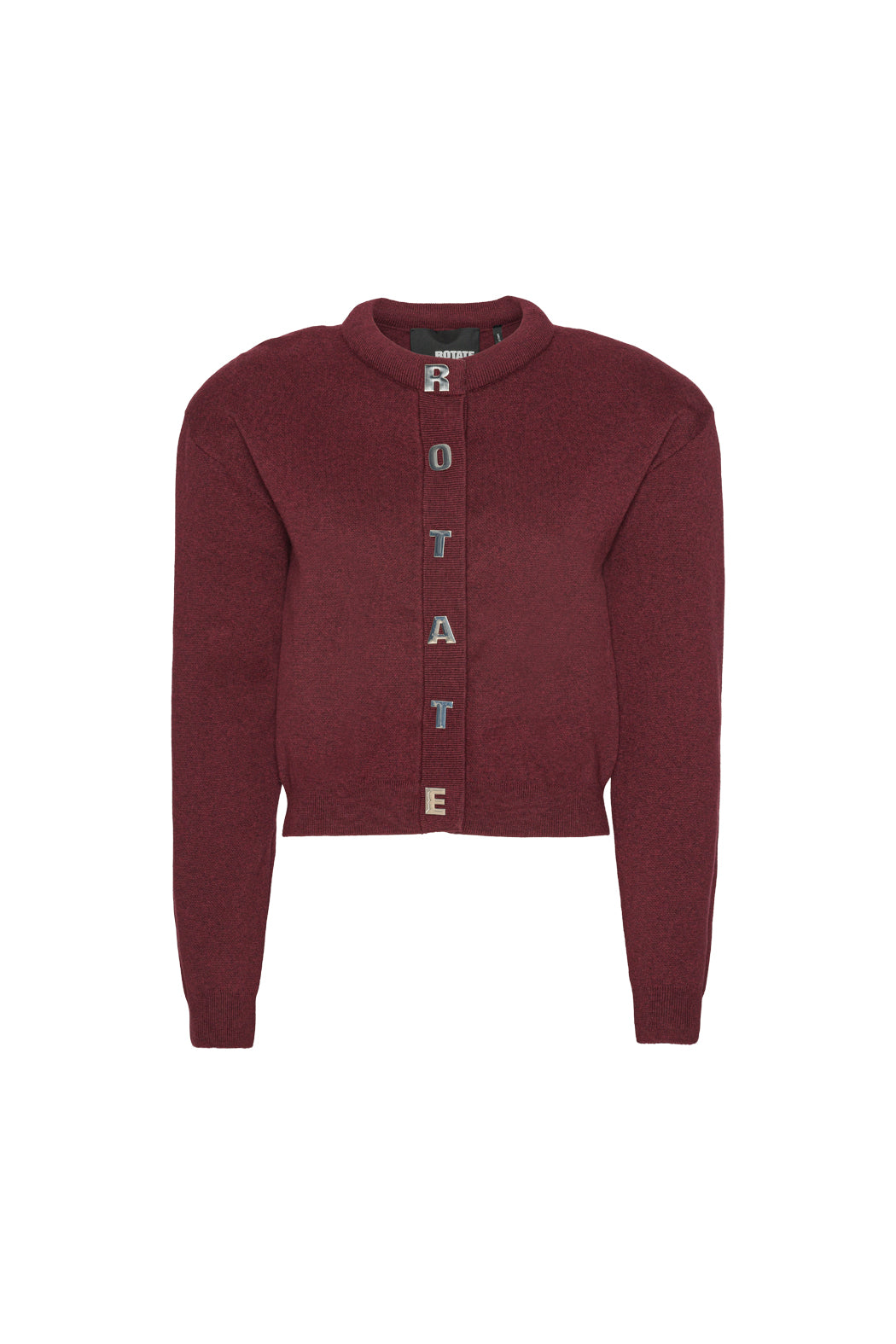 Firm Knit Cardigan - Zinfandel